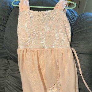 RMLA Brand Dress Kids Size 6 Pink Peach Color